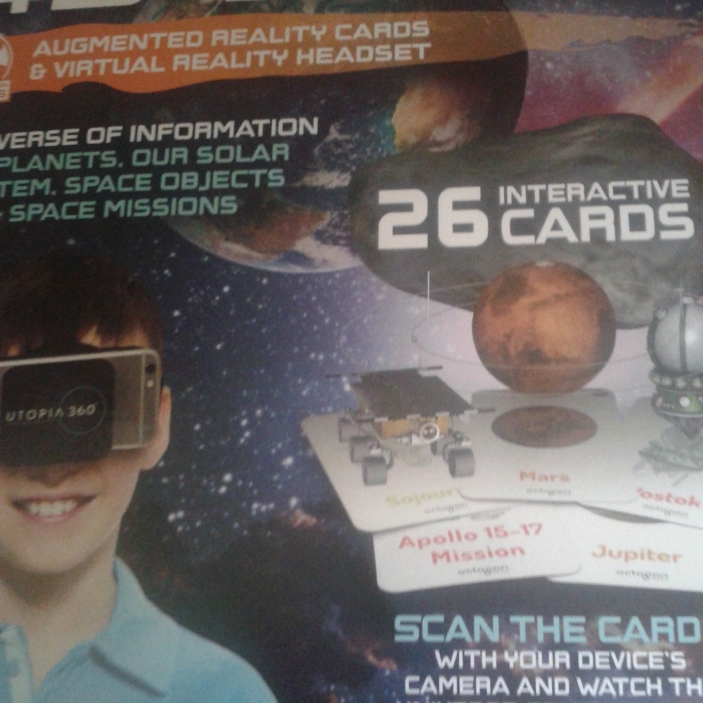 Space Exploration 4D + Utopia 360 Reality Cards